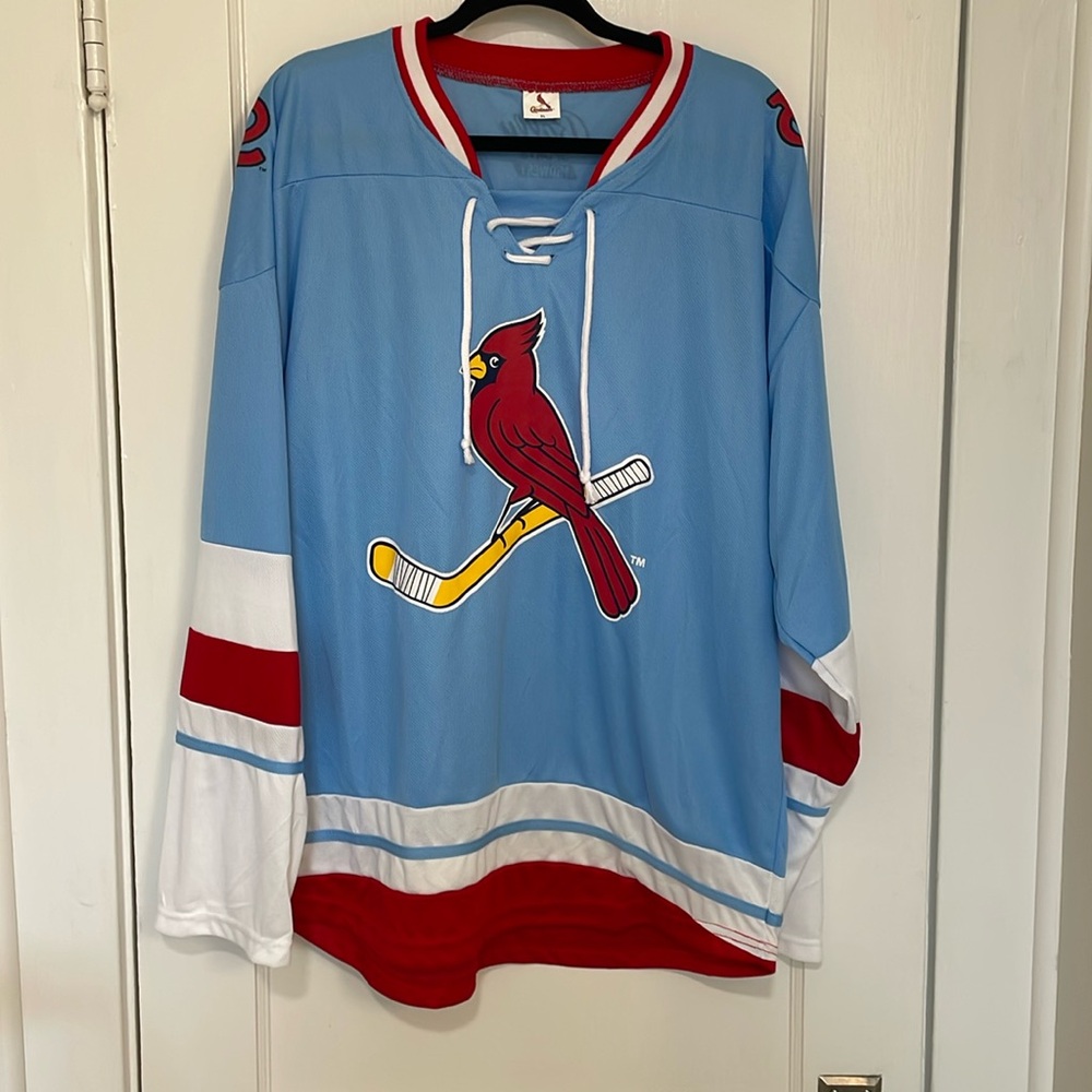 St. Louis Cardinals MLB limited edition hockey styled jersey